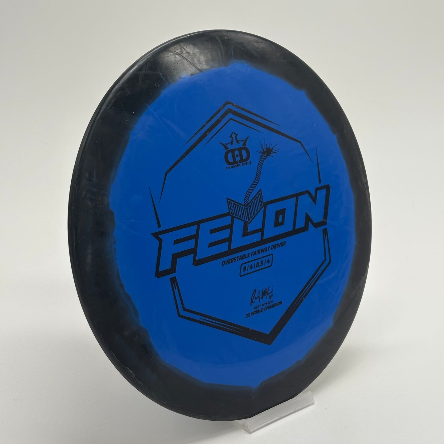 Dynamic Discs Felon Sockibomb | Fuzion Orbit | Ricky Wysocki 2x World Champion