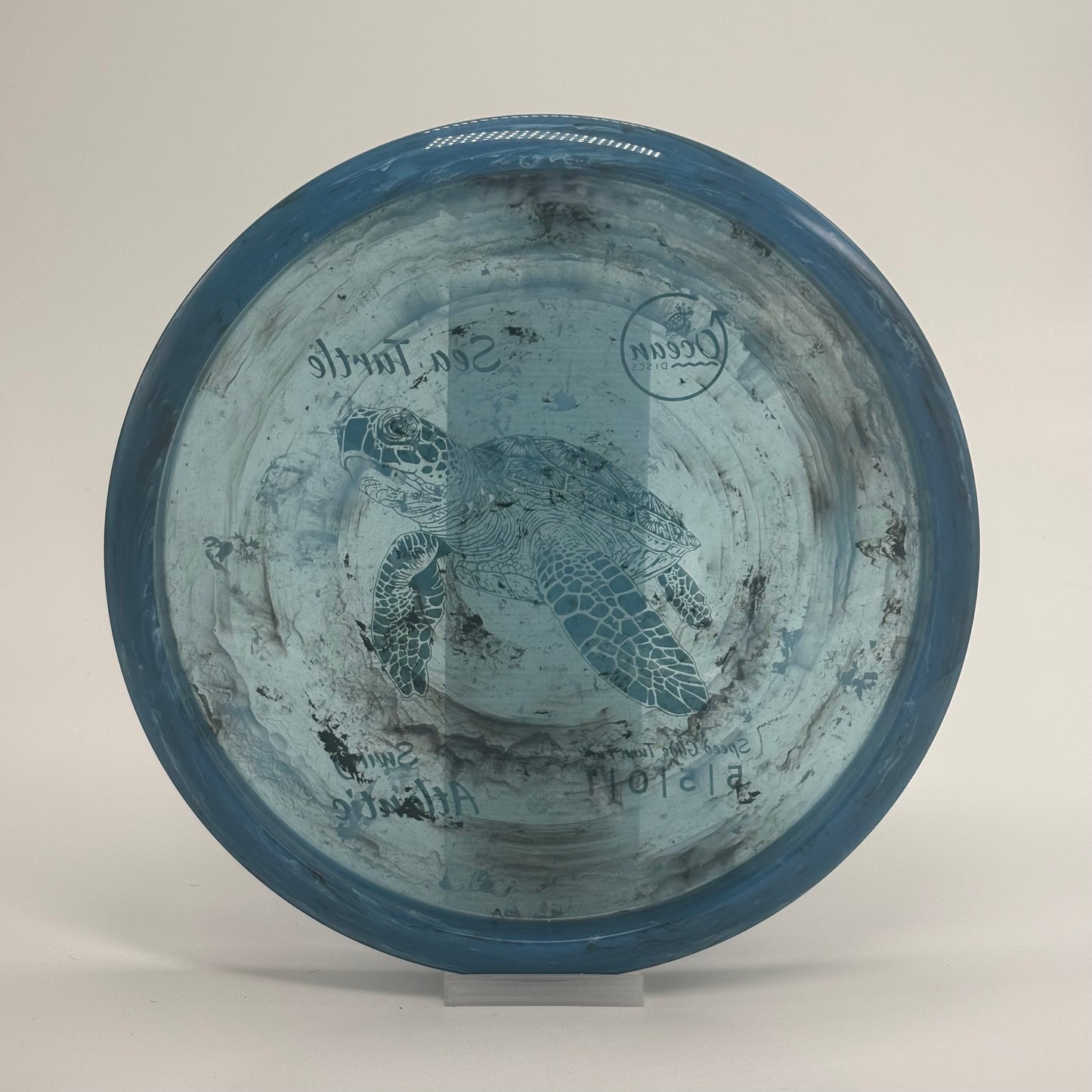 Ocean Discs Sea Turtle | Swirly Atlantic