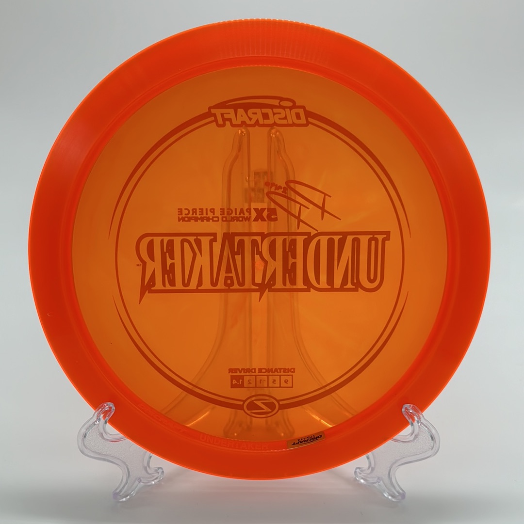 Discraft Undertaker | Z Paige Pierce 5x World Champion