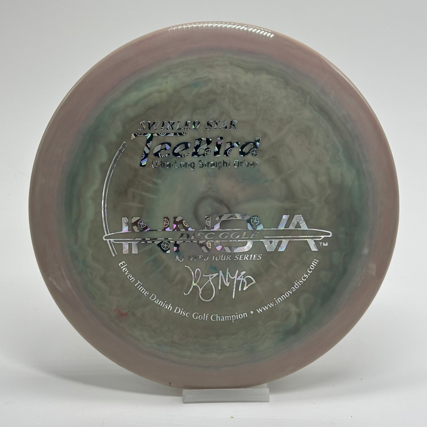 Innova Teebird | Swirled Star | KJ Nybo Eleven Time Danish Champion 11x | Penned