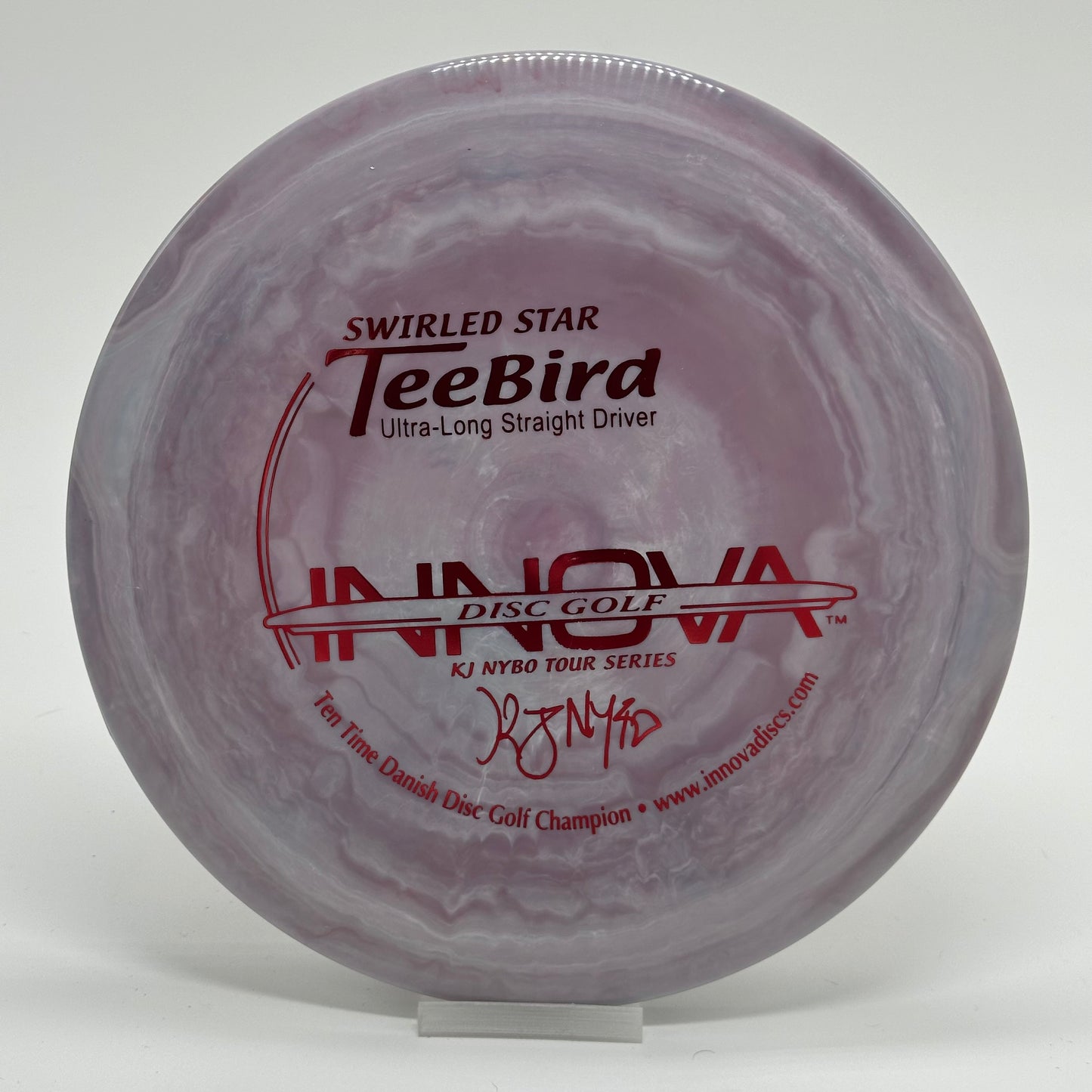 Innova Teebird | Swirled Star | KJ Nybo Ten Time Danish Champion 10x | Penned