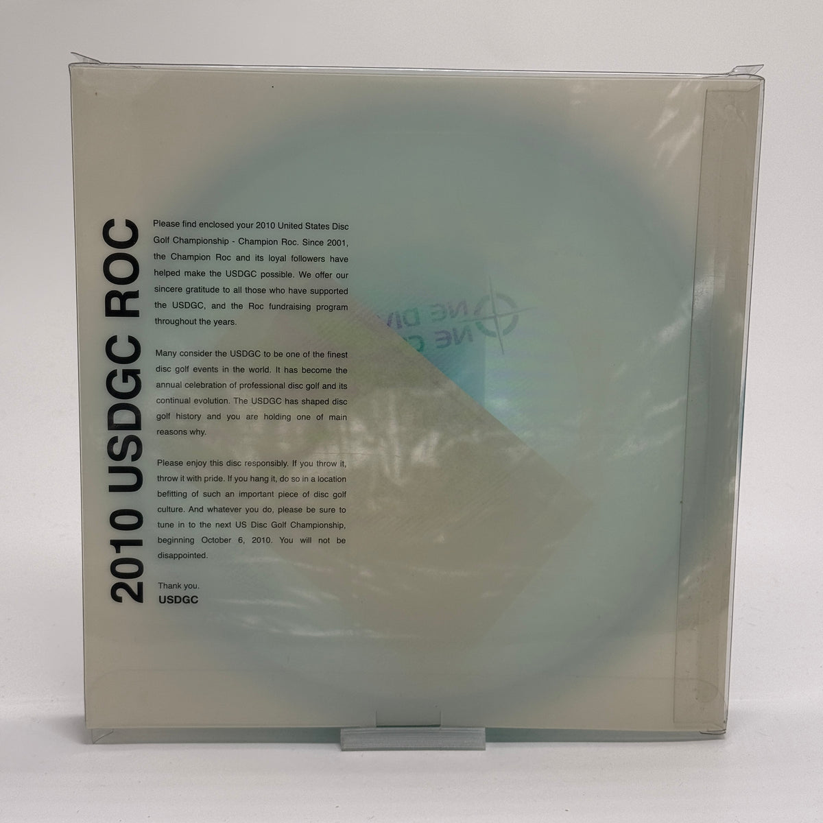 Used | Innova Roc | Champion | USDGC 2010 #267/350 Sealed