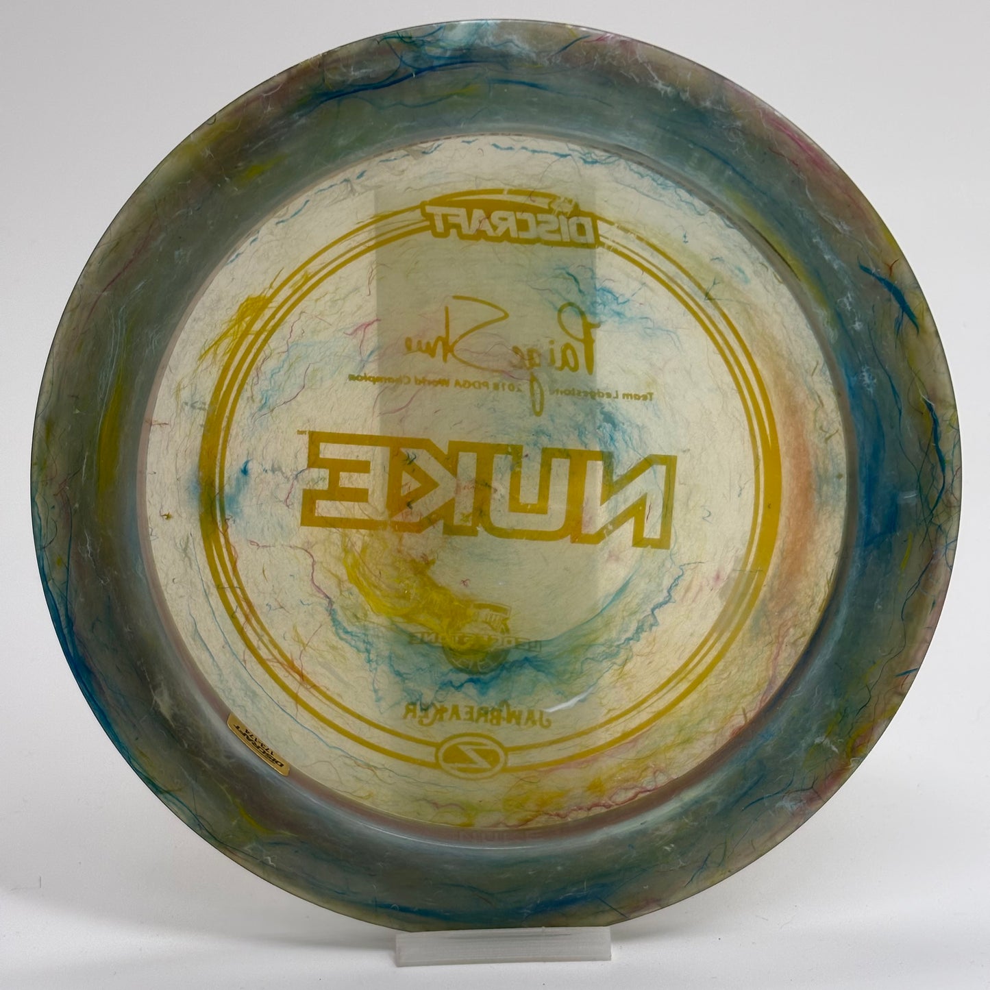 Discraft Nuke | Jawbreaker Z | Paige Shue Team Ledgestone 2018 World Champion