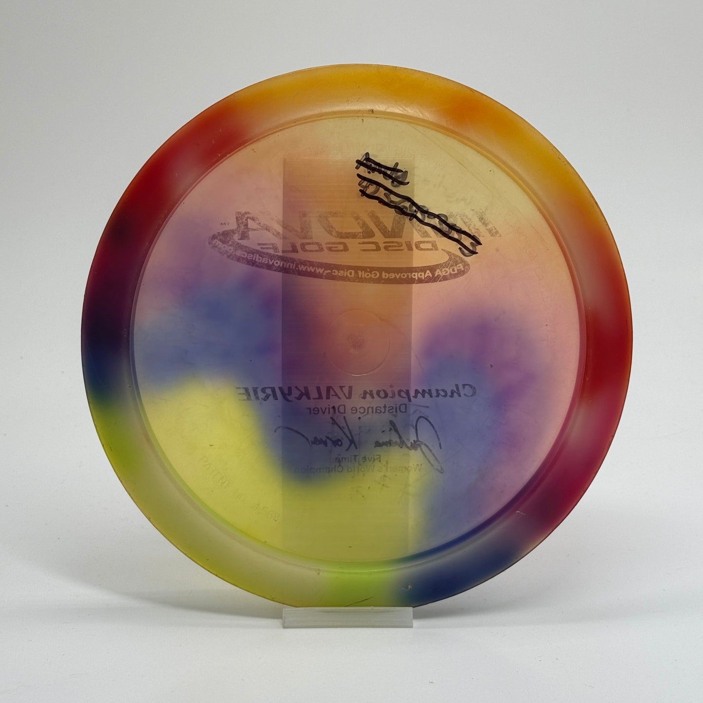 Used | Innova Valkyrie | Gummy Champion | Juliana Korver 5x World Champion | PFN Patent