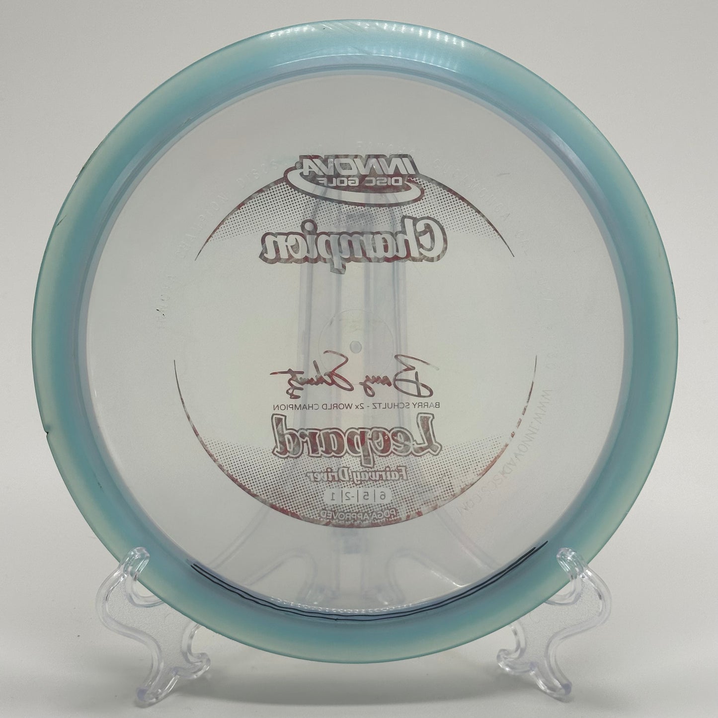 Innova Leopard | Champion Barry Schultz 2x World Champion Rose Stamp