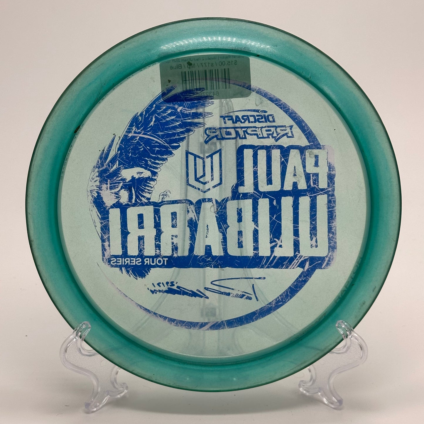 Discraft Raptor | Metalic Z Paul Ulibarri 2021 Tour Series $Run