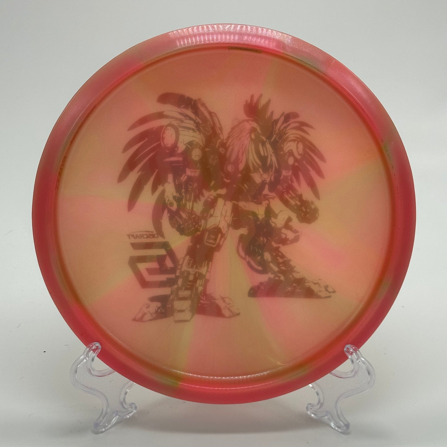 Discraft Buzzz | Z Metallic Swirl Robot Chicken 2024 Chris Dickerson