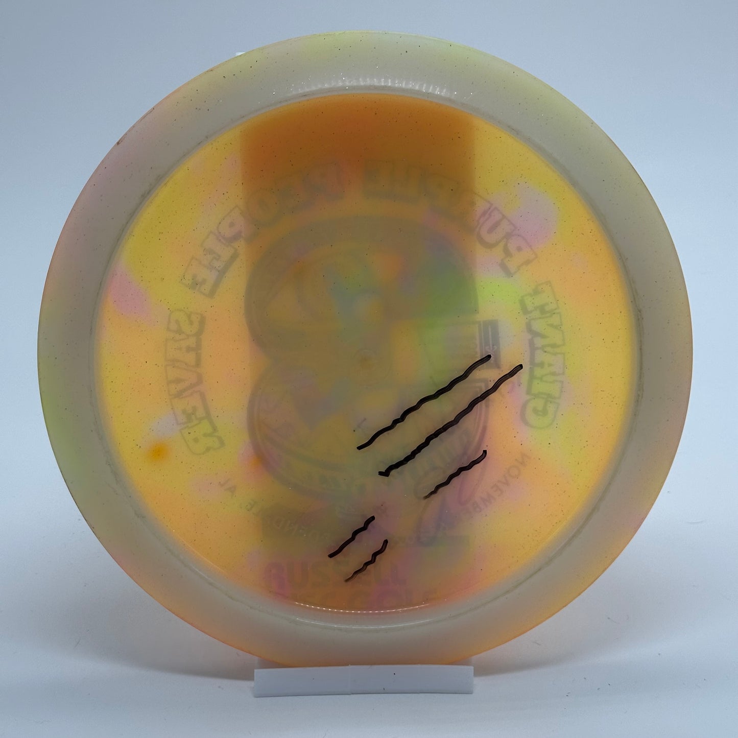 Dynamic Discs Escape | Lucid | Giant Purple People Saver 2021 Custom Dye