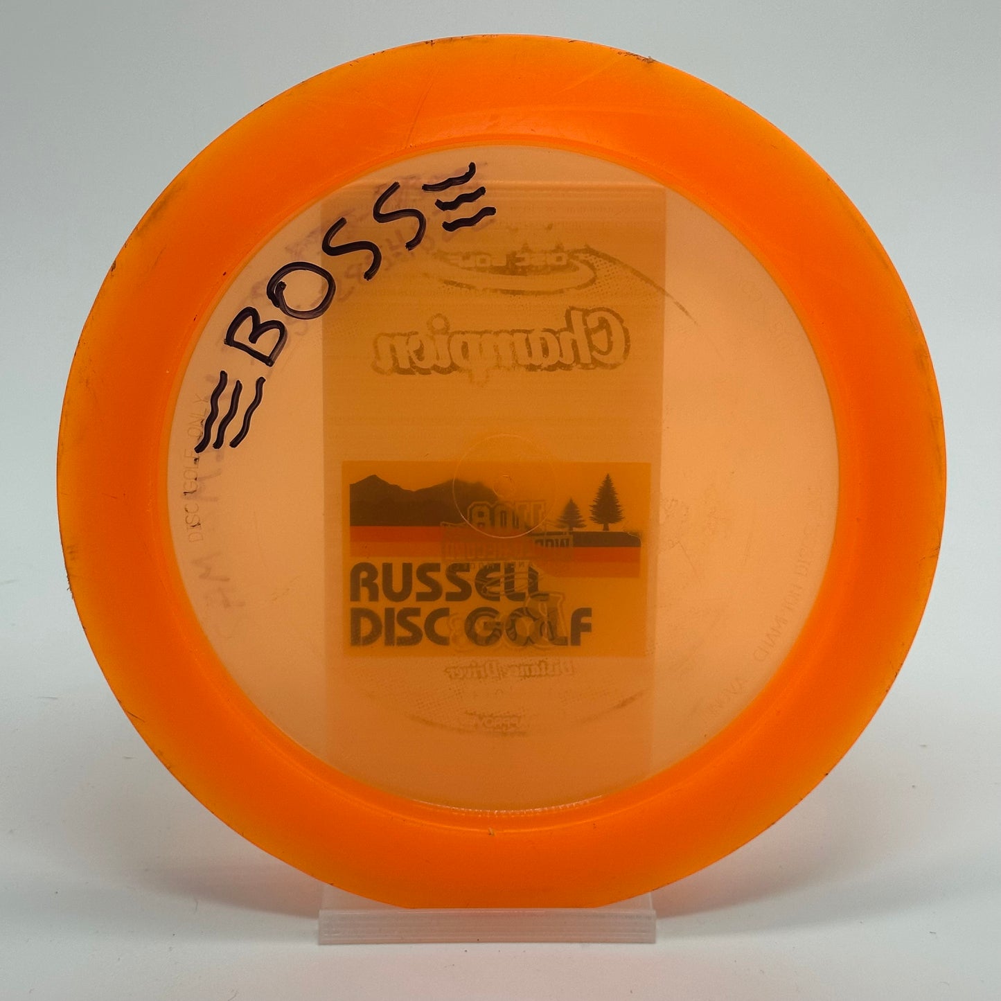 Innova Boss | Champion | 1108 Feet World Record Distance Model Penned