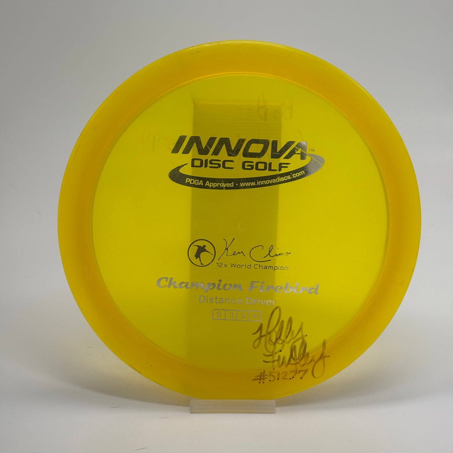 Innova Firebird | Champion | Ken Climo 12x World Champion | Penned
