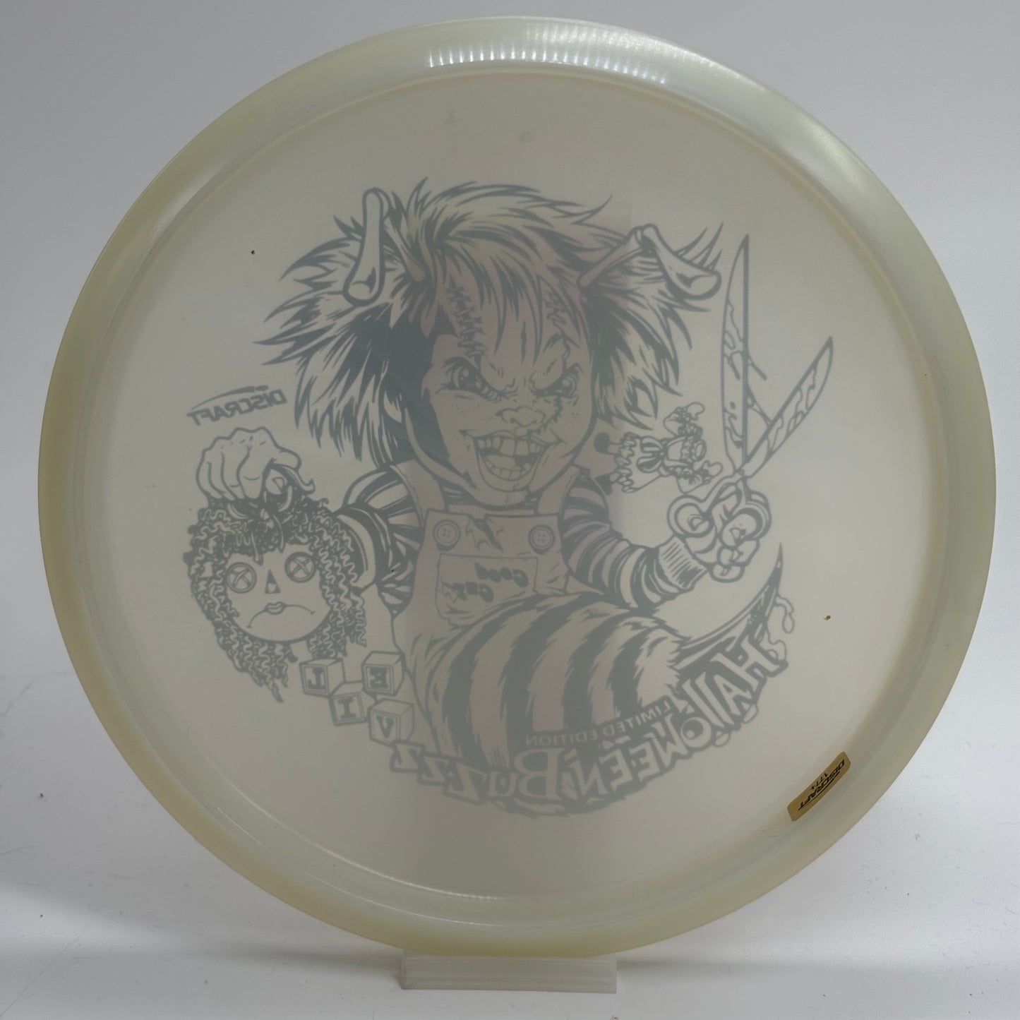 Discraft Buzzz | Z Glo | Halloween 2022 Chucky