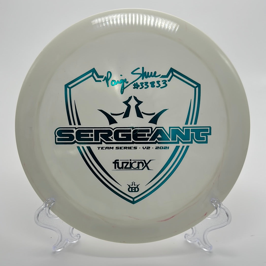 Dynamic Discs Sergeant | Fuzion-X Paige Shue 2021 Team Series V2