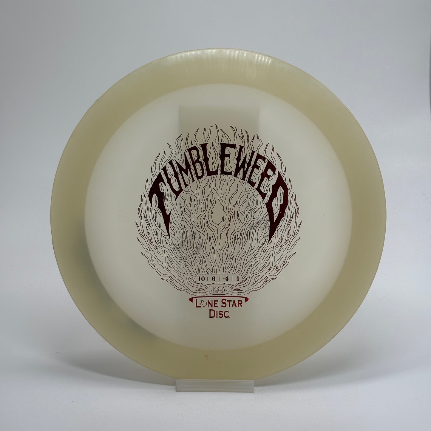 Lone Star Disc Tumbleweed | Glow Bravo | Artist Series