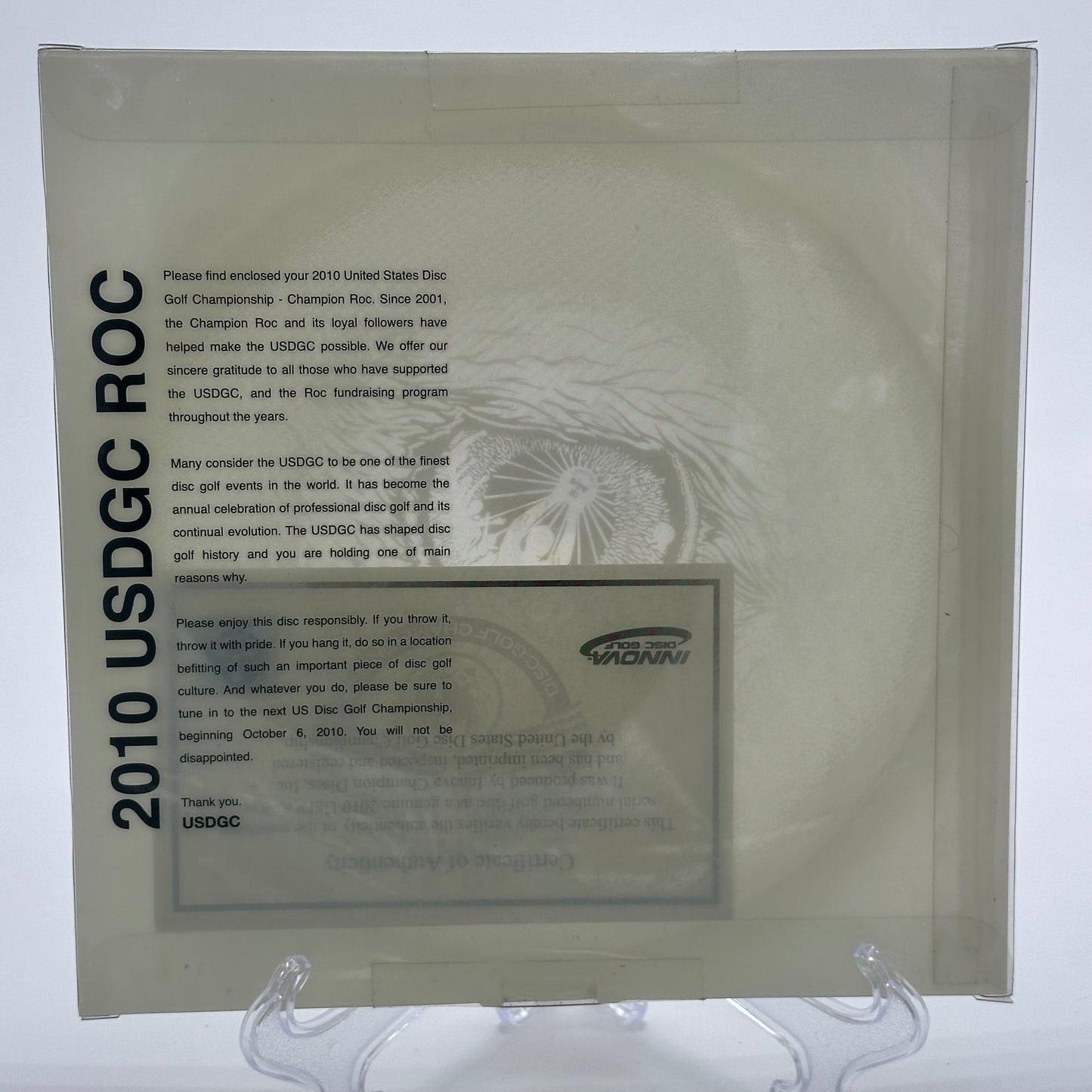 Innova Roc | Champion Glow USDGC 2010 #29/350 Sealed