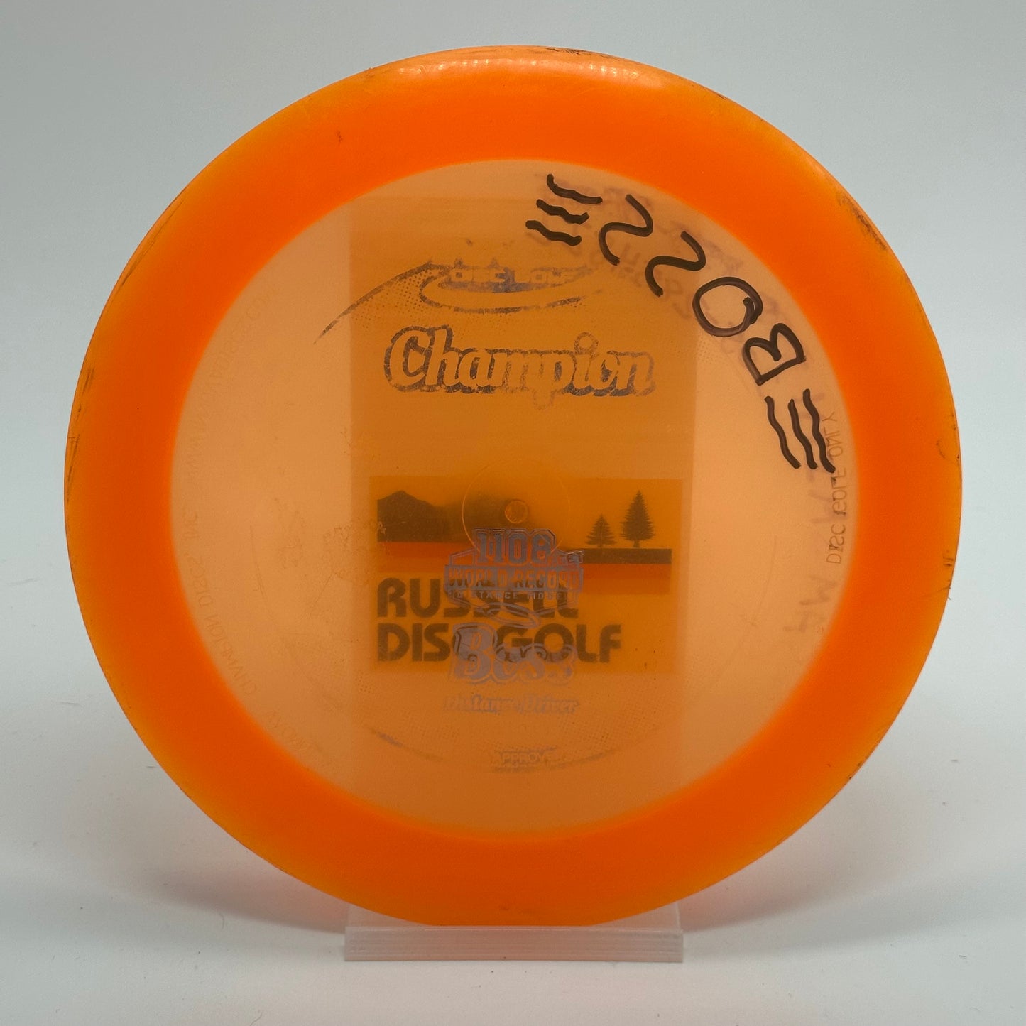 Innova Boss | Champion | 1108 Feet World Record Distance Model Penned