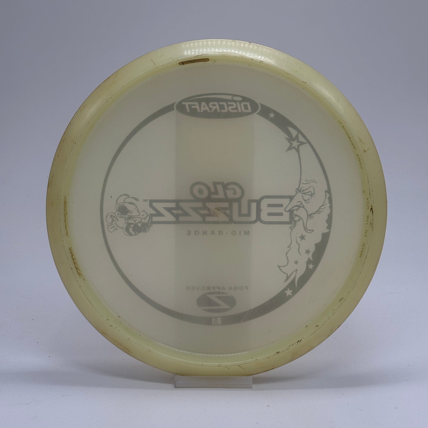 Used | Discraft Buzzz | Z Glo | Moon Man PFN