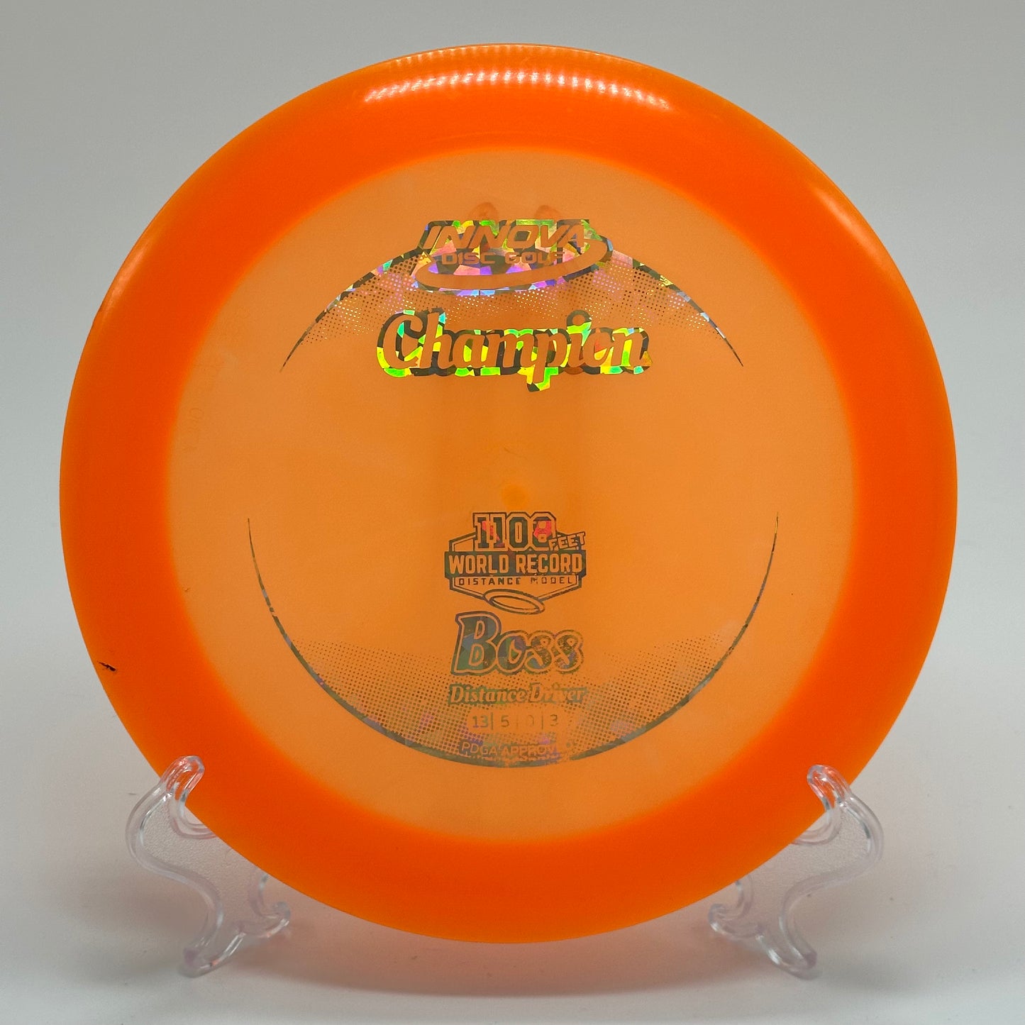 Innova Boss | Champion | 1108 Feet World Record Distance Model