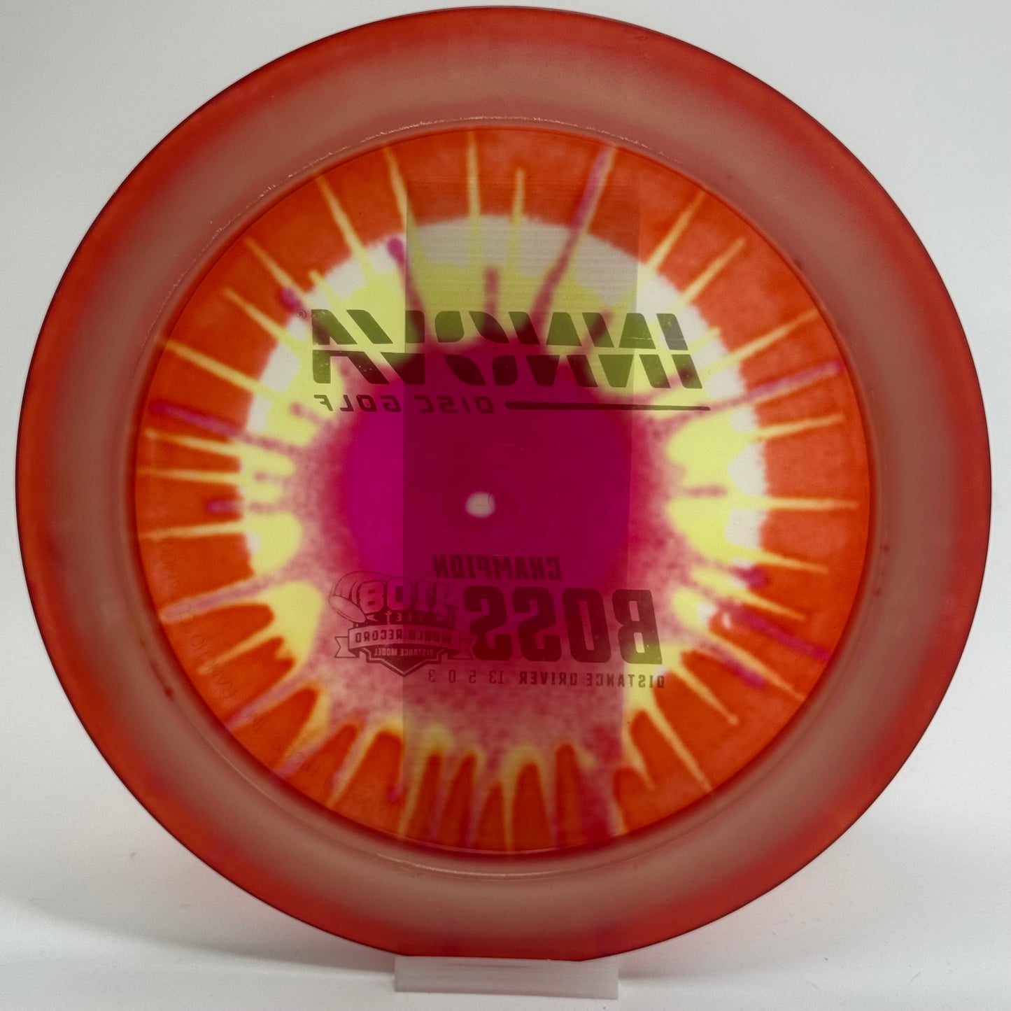 Innova Boss | I-Dye Champion | 1108 Ft World Distance Record