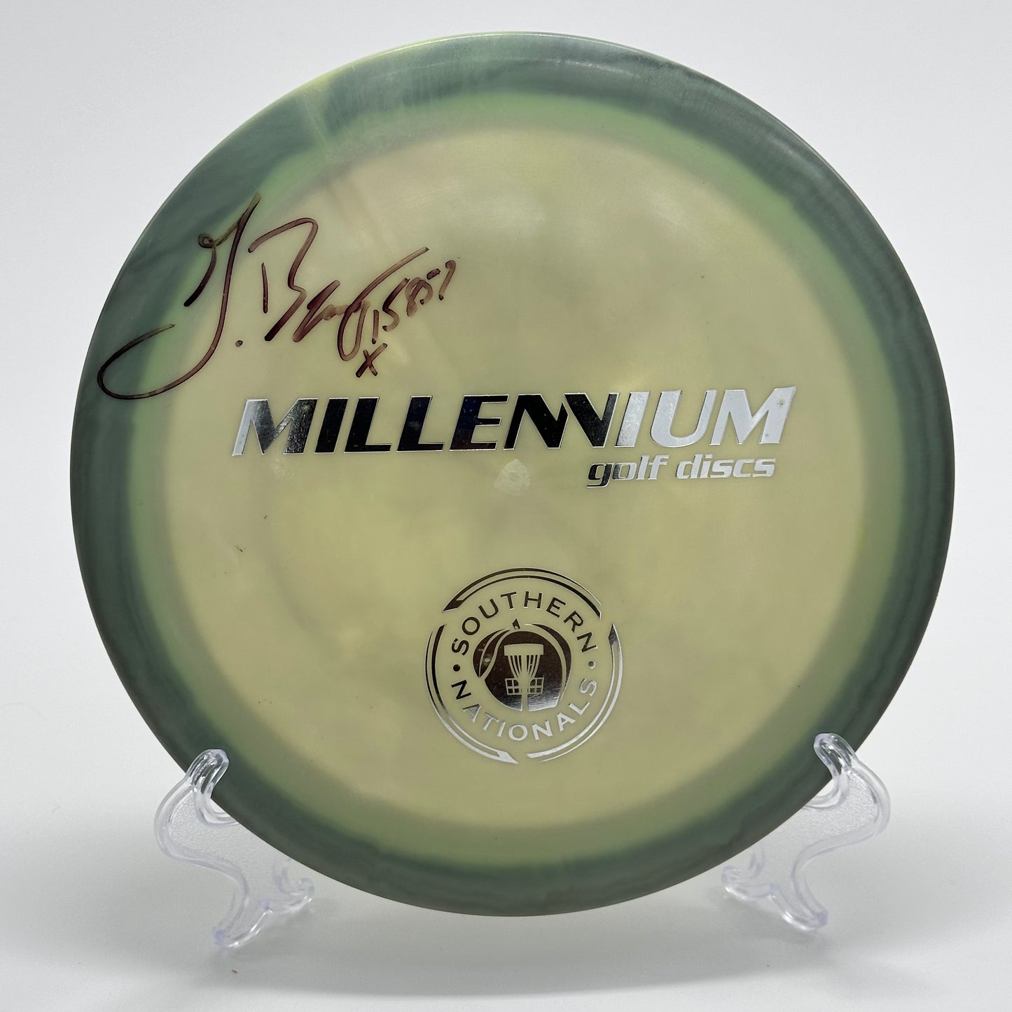Millennium Scorpius | Swirly Sirius 1.10 LE Southern Nationals Signed Gregg Barsby