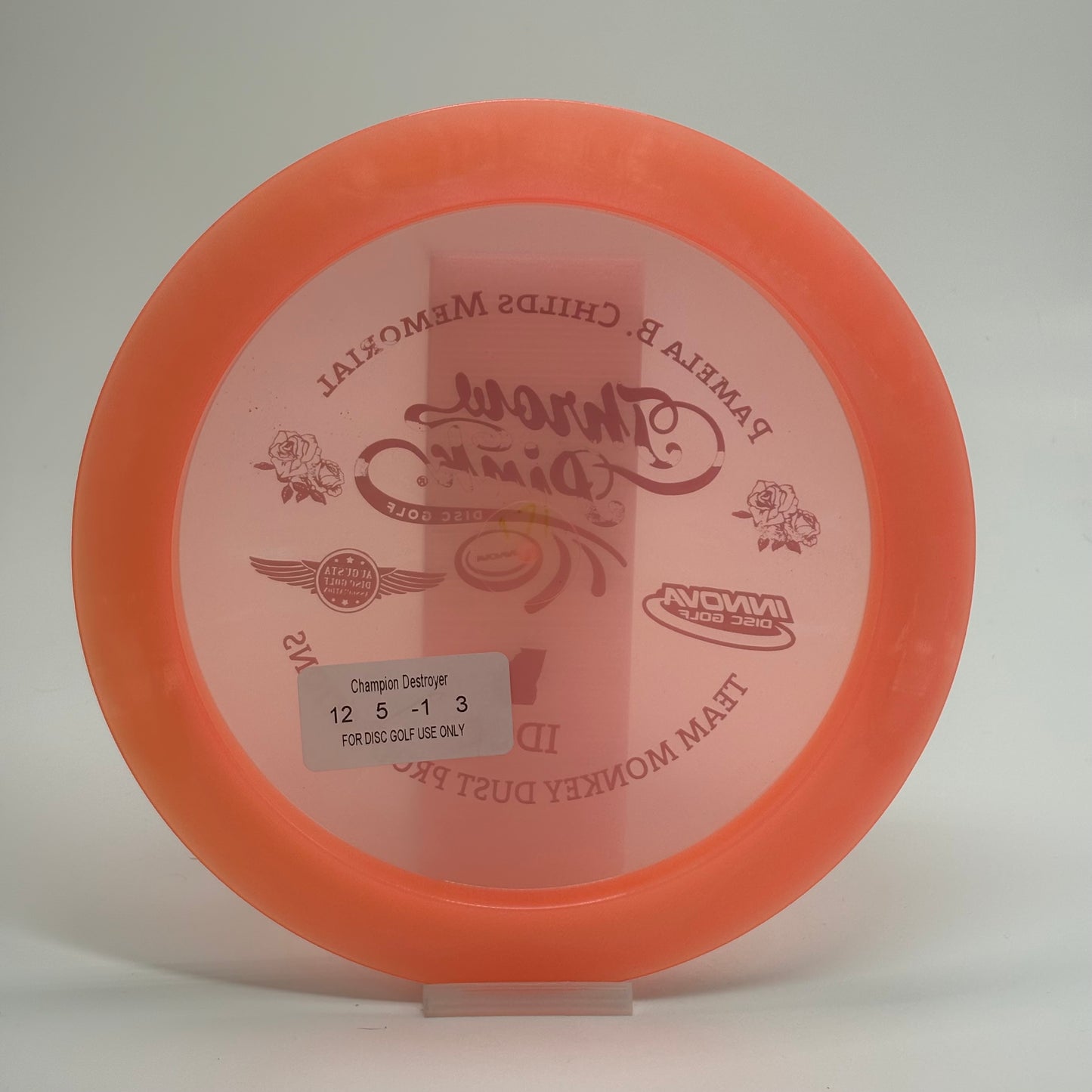 Innova Destroyer | Champion | Throw Pink Pamela Chils Memorial