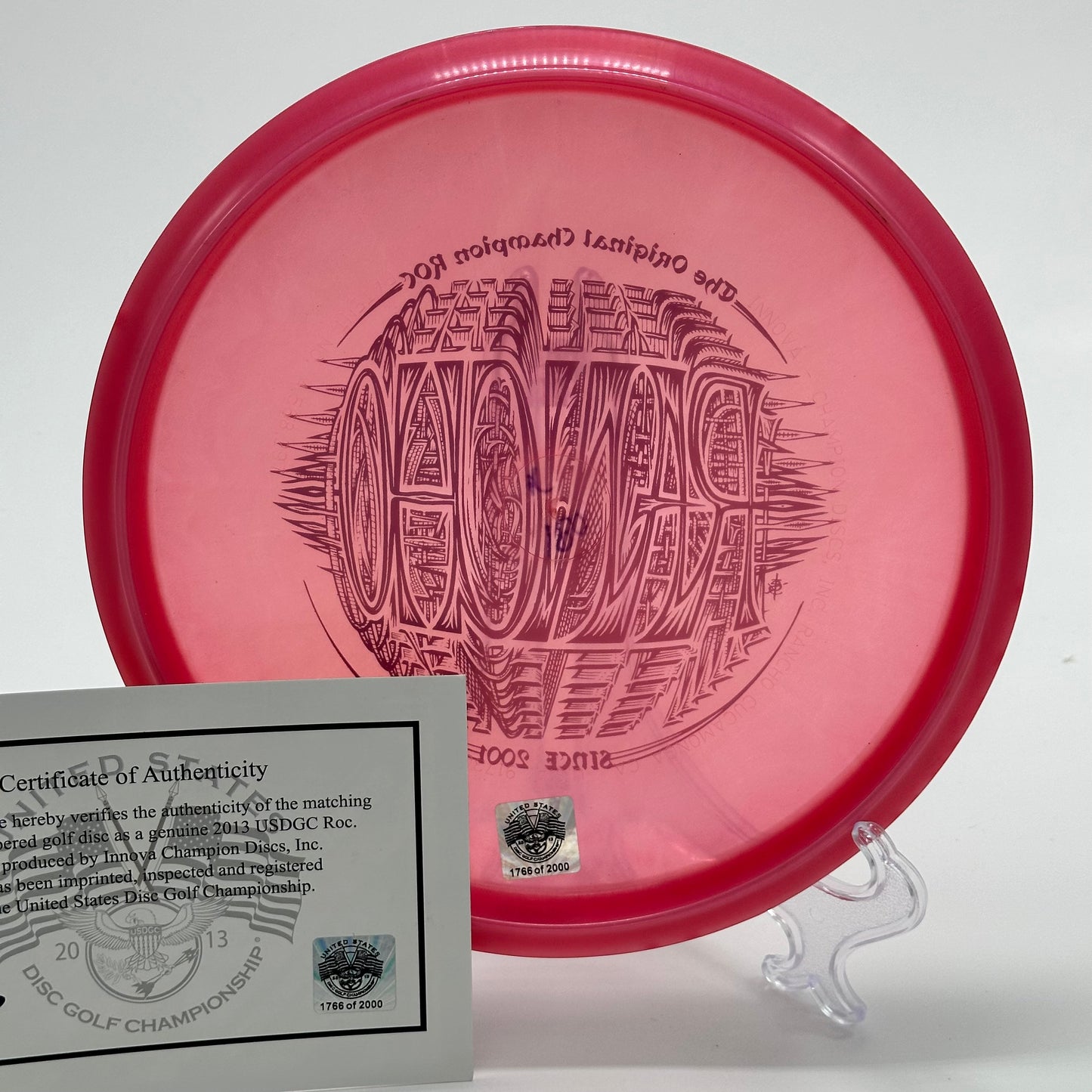 Innova Roc | Luster Champion Rancho USDGC 2013 #1766/2000