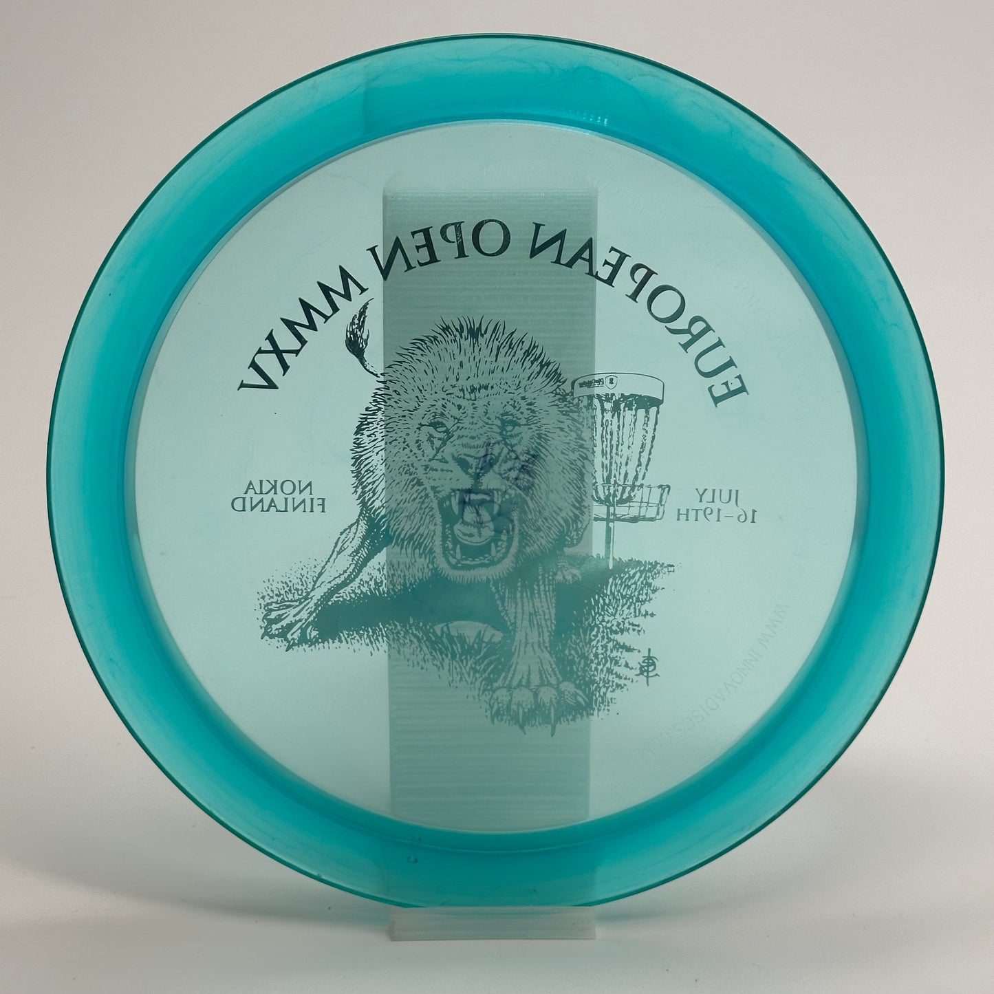 Discmania FD3 | C-Line | European Open 2015 USA Stamp | Innova OOP Penned