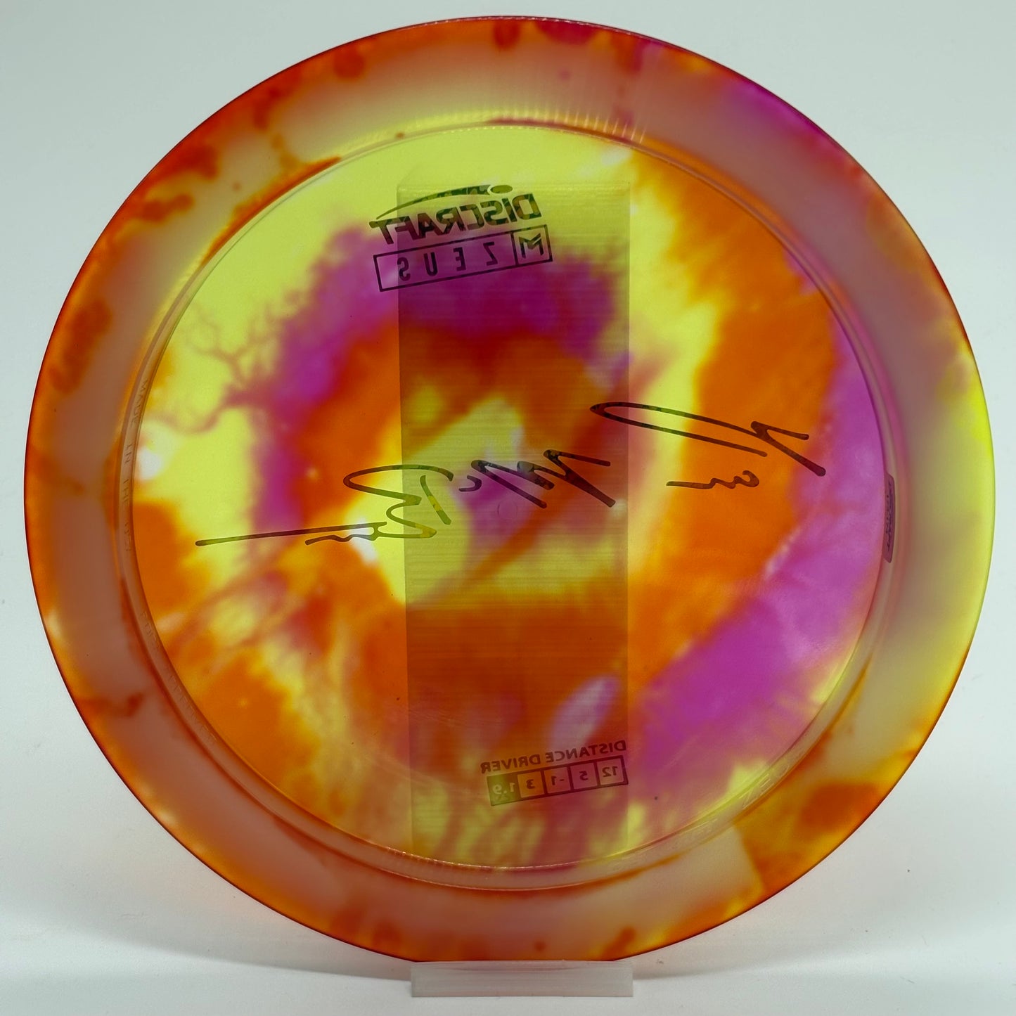 Discraft Zeus | Z Fly Dye | Paul McBeth Line