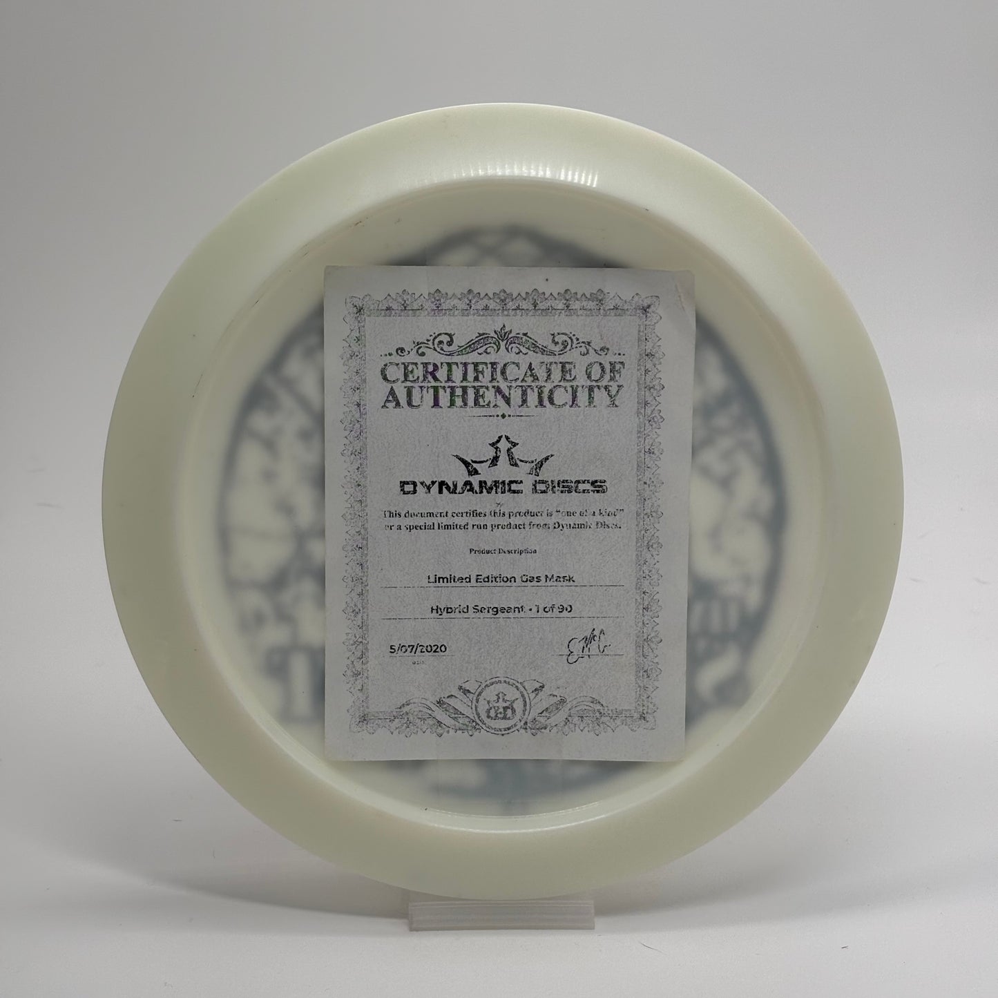 Dynamic Discs Sergeant | Hybrid | Gas Mask 1/90 LE