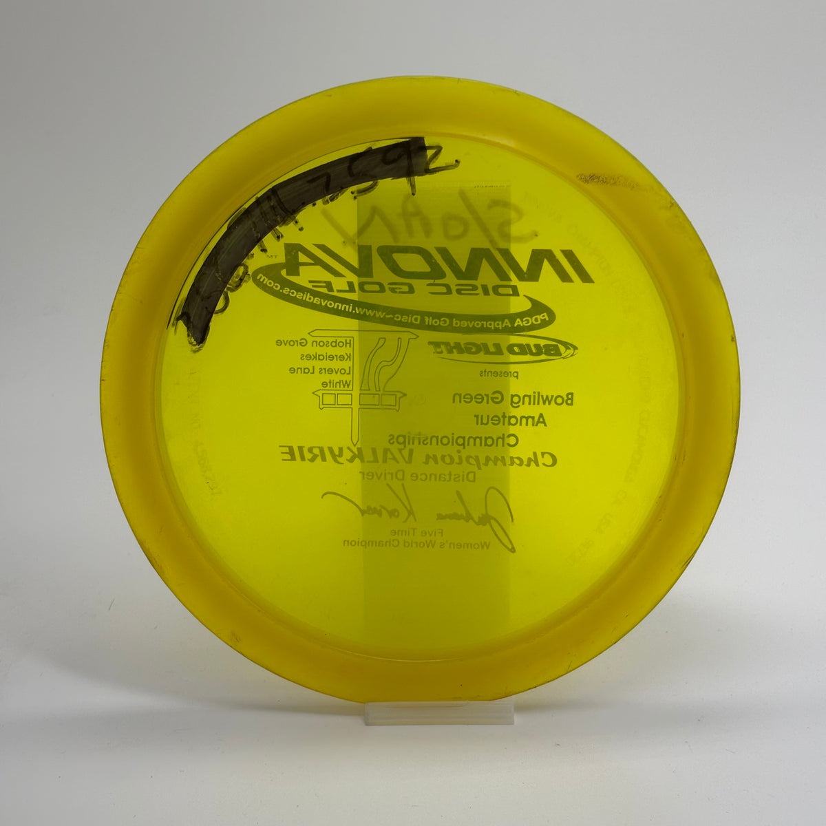 Used | Innova Valkyrie | Champion | Juliana Korver Five Time 5x World Champion | PFN Patent