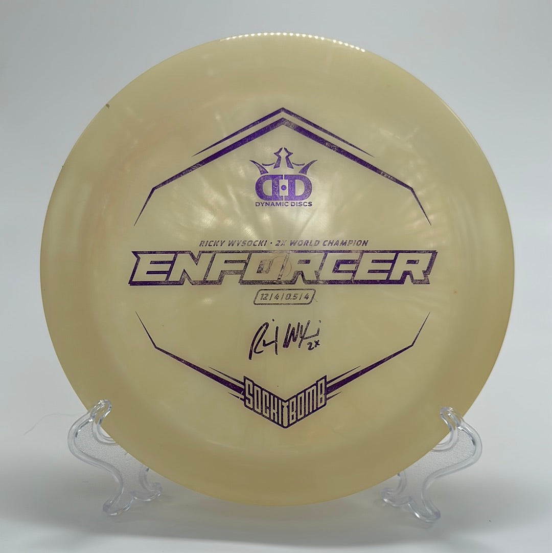 Dynamic Discs Enforcer | Lucid Ricky Wysocki 2x World Champion Sockibomb