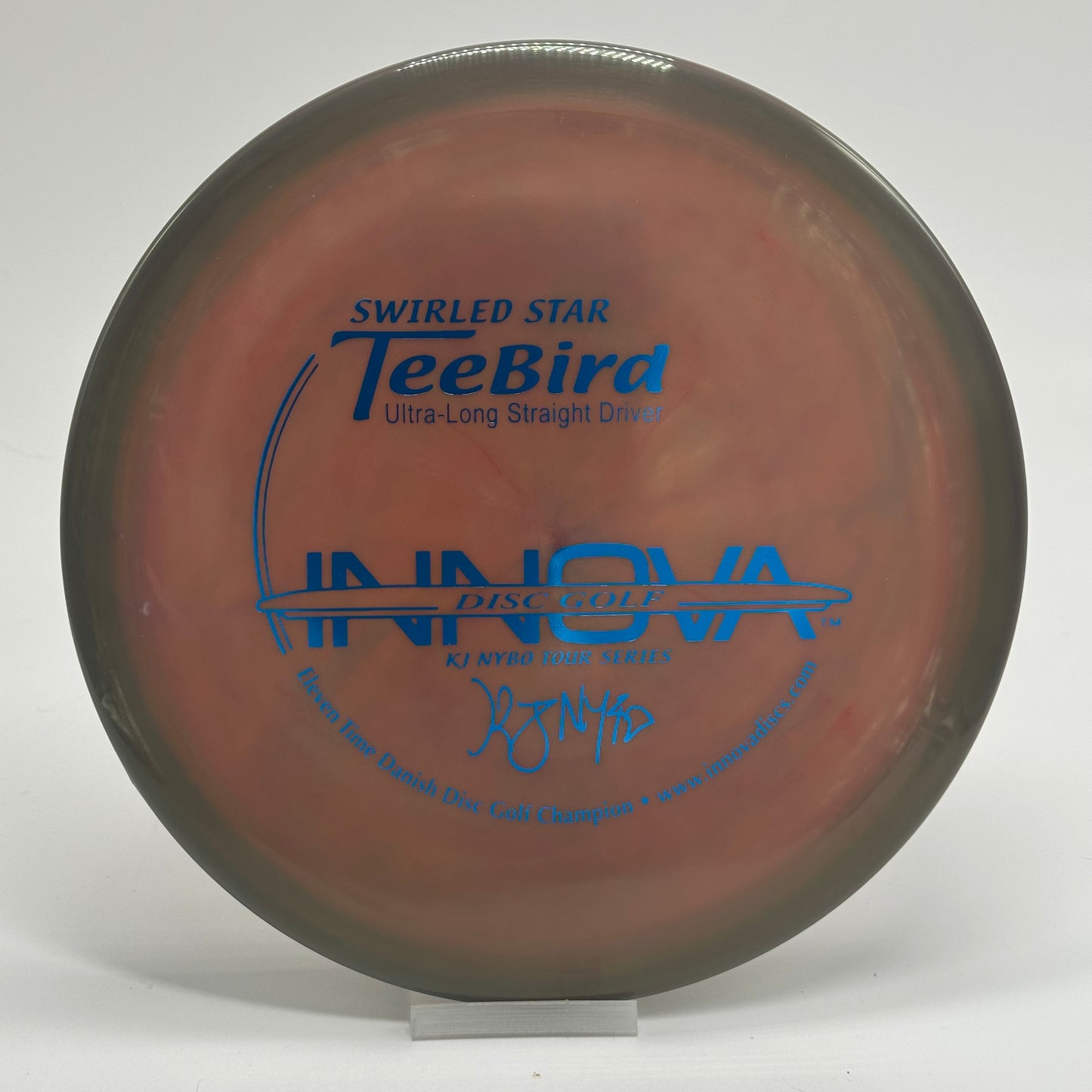 Innova Teebird | Swirled Star | KJ Nybo Eleven Time Danish Champion 11x | Penned
