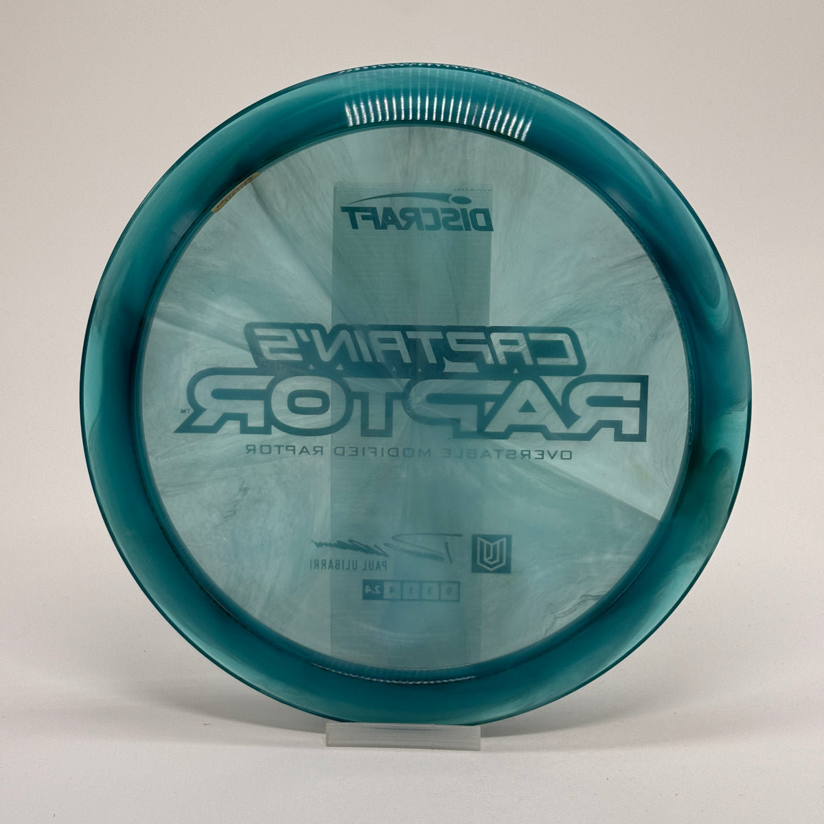 Used | Discraft Captain's Raptor | Z Swirl | 2025 Paul Ulibarri Line
