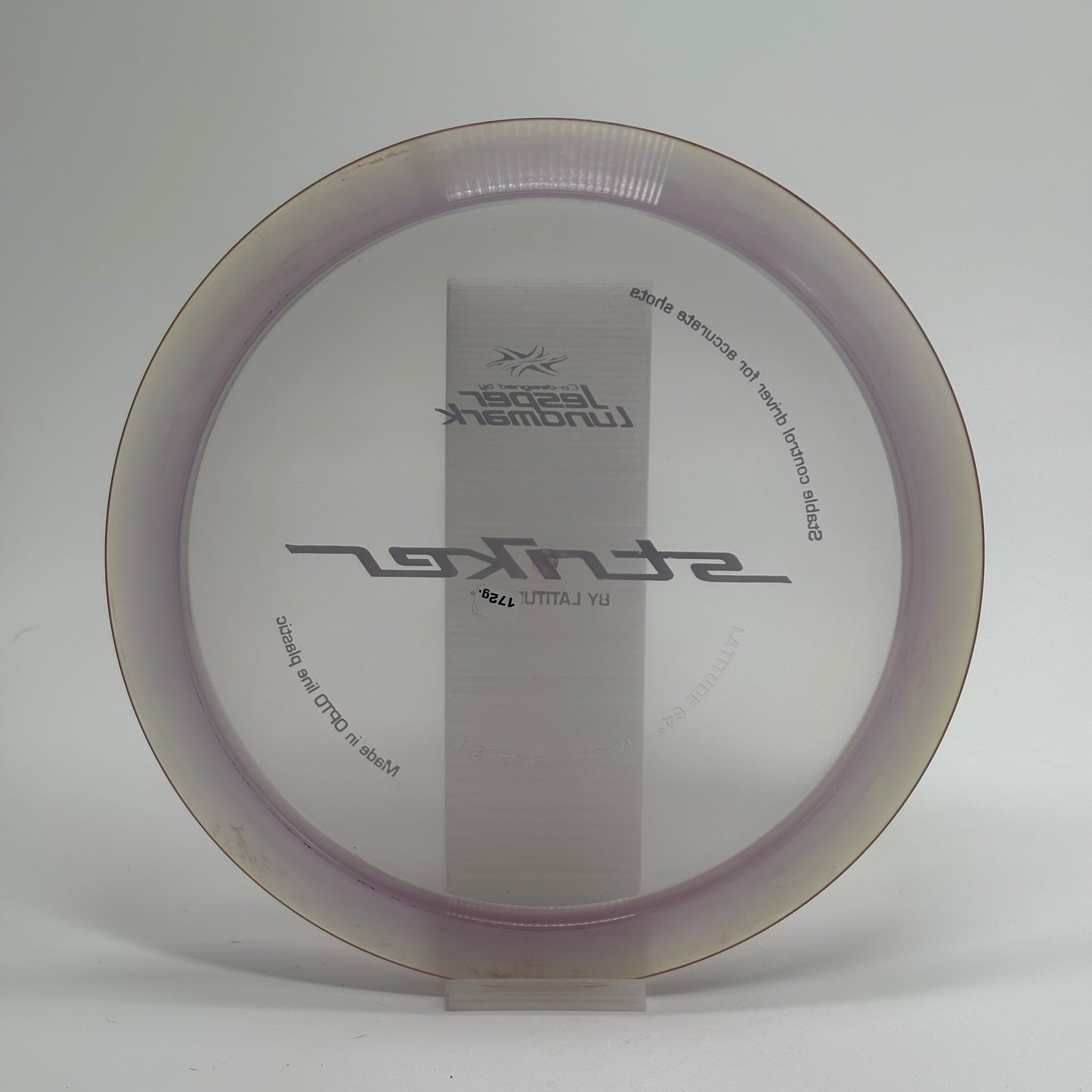 Latitude 64 Striker | Opto Line | Jesper Lundmark | PFN Sticker Weight
