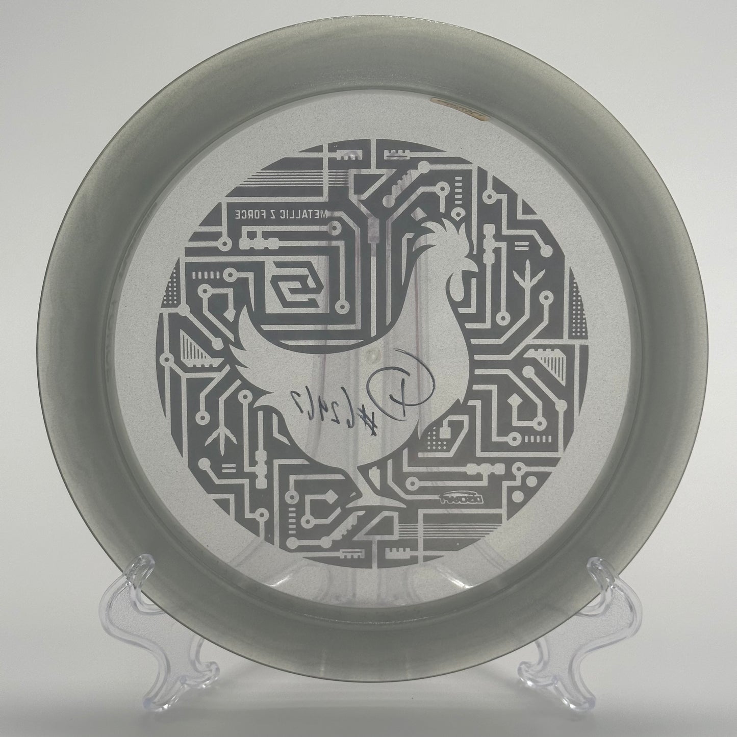 Discraft Force | Metallic Z | Robot Chicken Chris Dickerson Signed