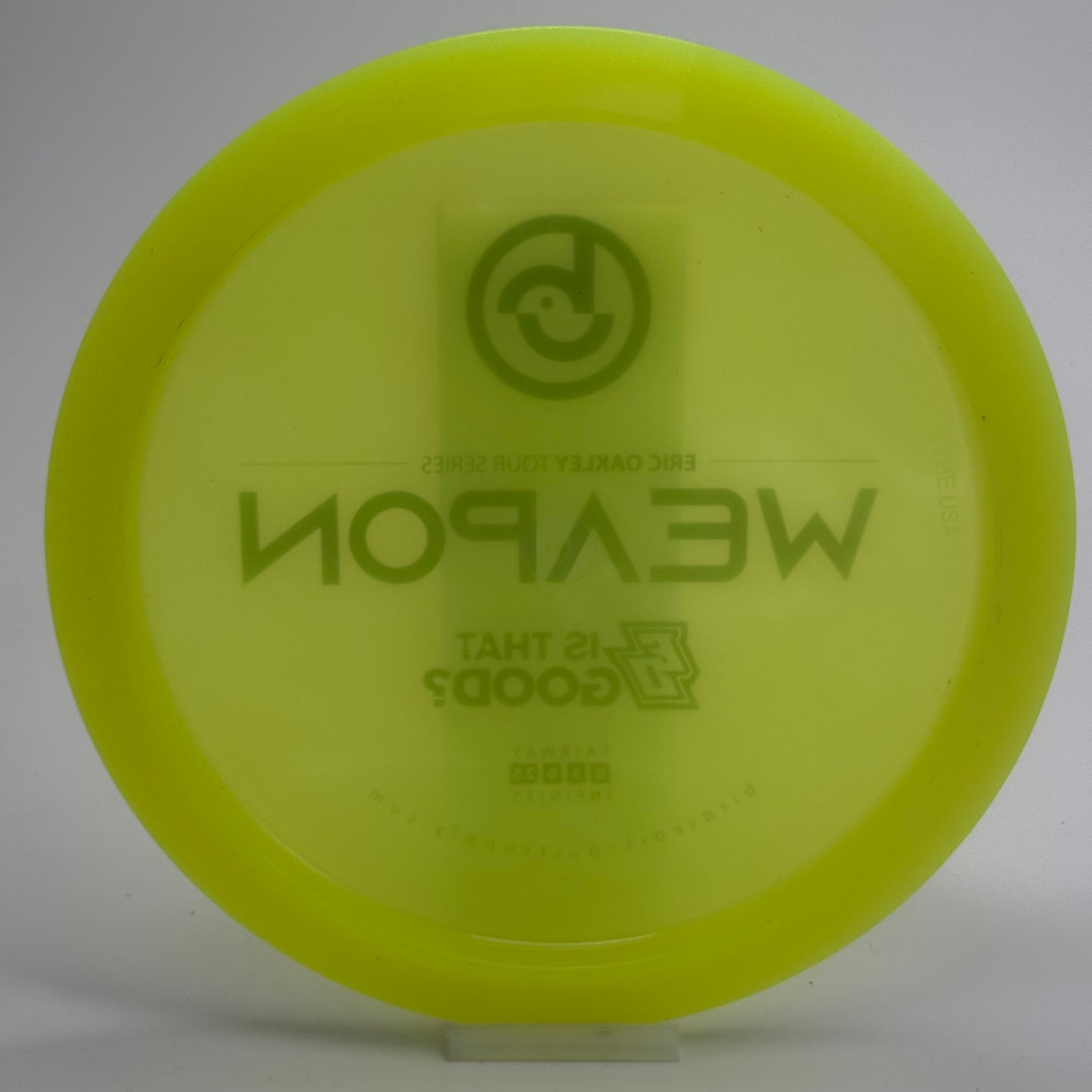 Birdie Disc Golf Supply Weapon | Infinity | Eric Oakley Tour Series