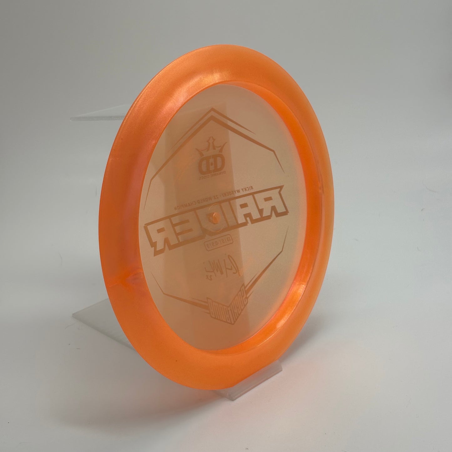 Dynamic Discs Raider | Lucid Ice Glimmer | Ricky Wysocki 2x World Champion Sockibomb