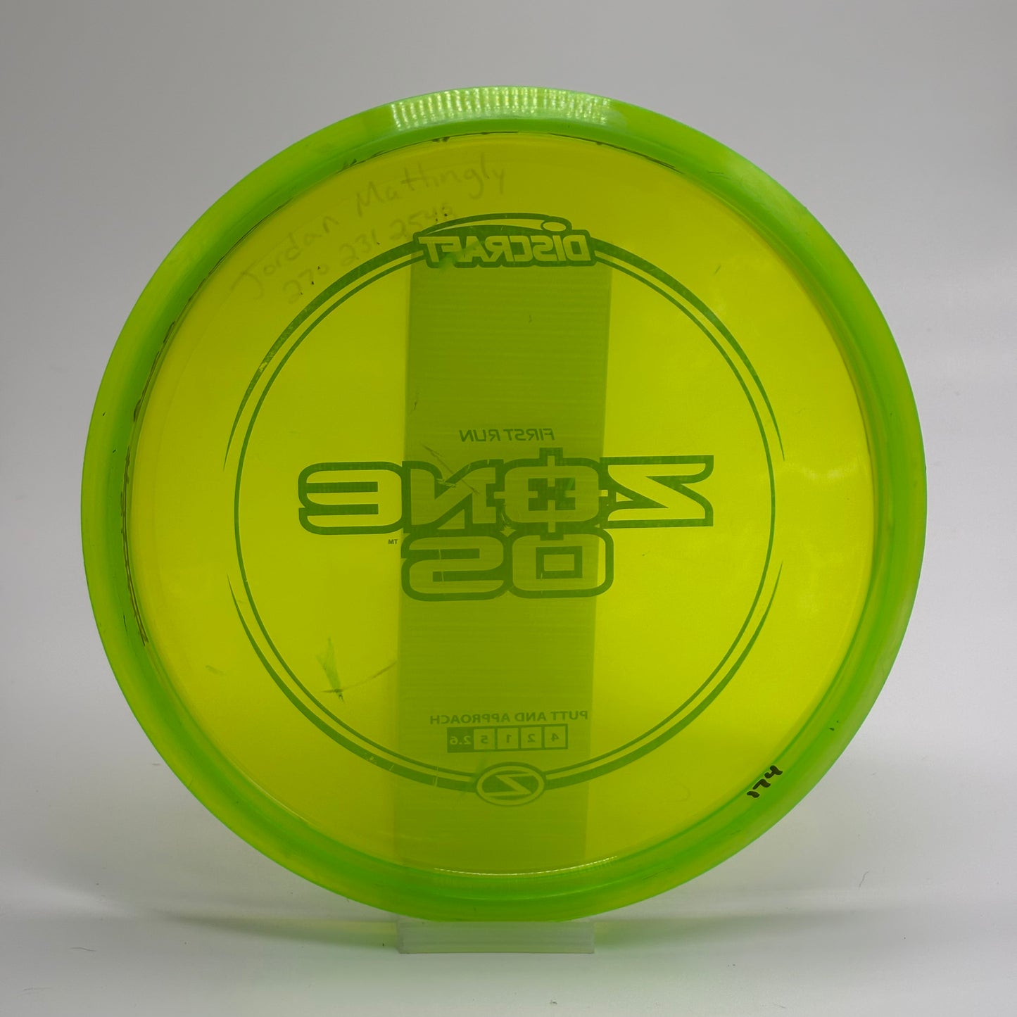 Discraft Zone OS | Z | First Run