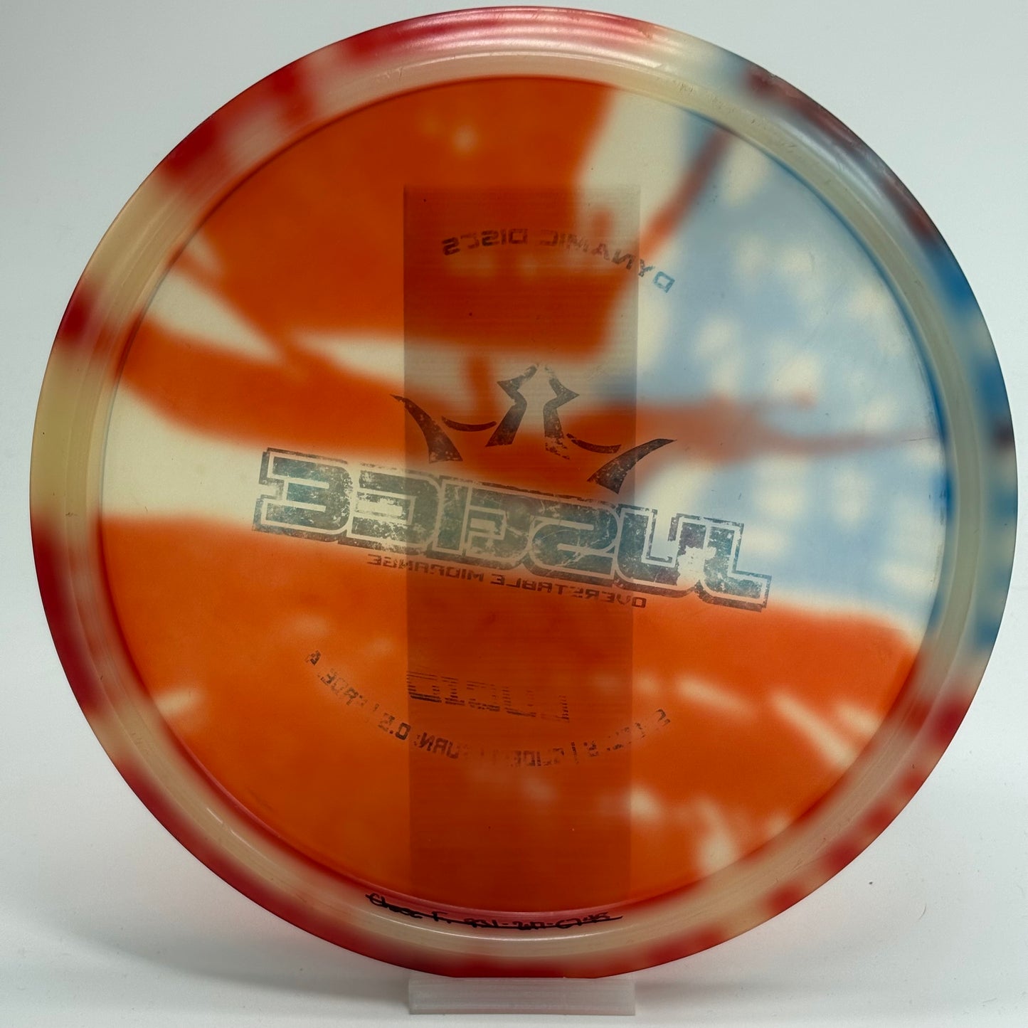 Used | Dynamic Discs Justice | MyDye Lucid