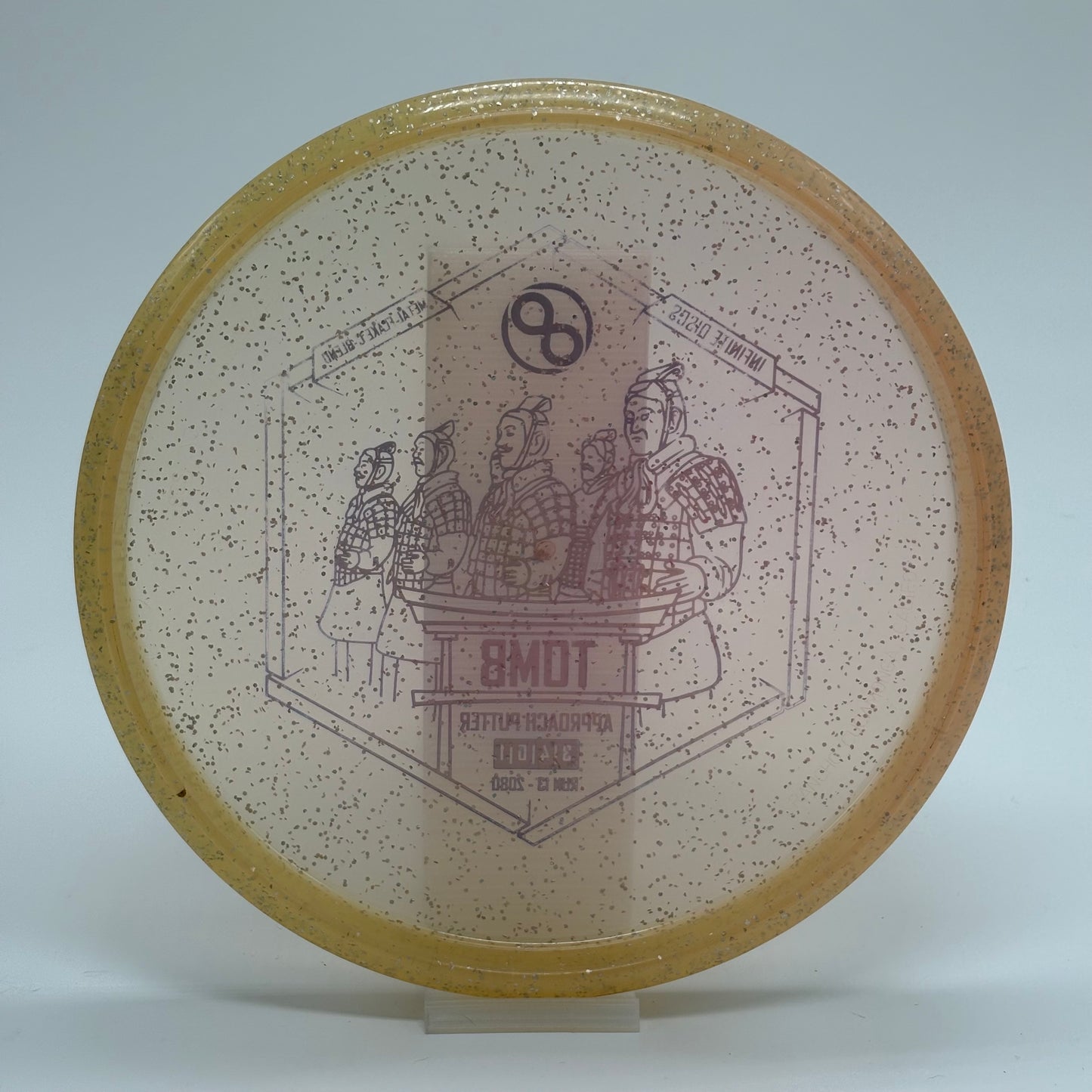 Infinite Discs Tomb | Metal Flake C-Blend | Run 13 2080