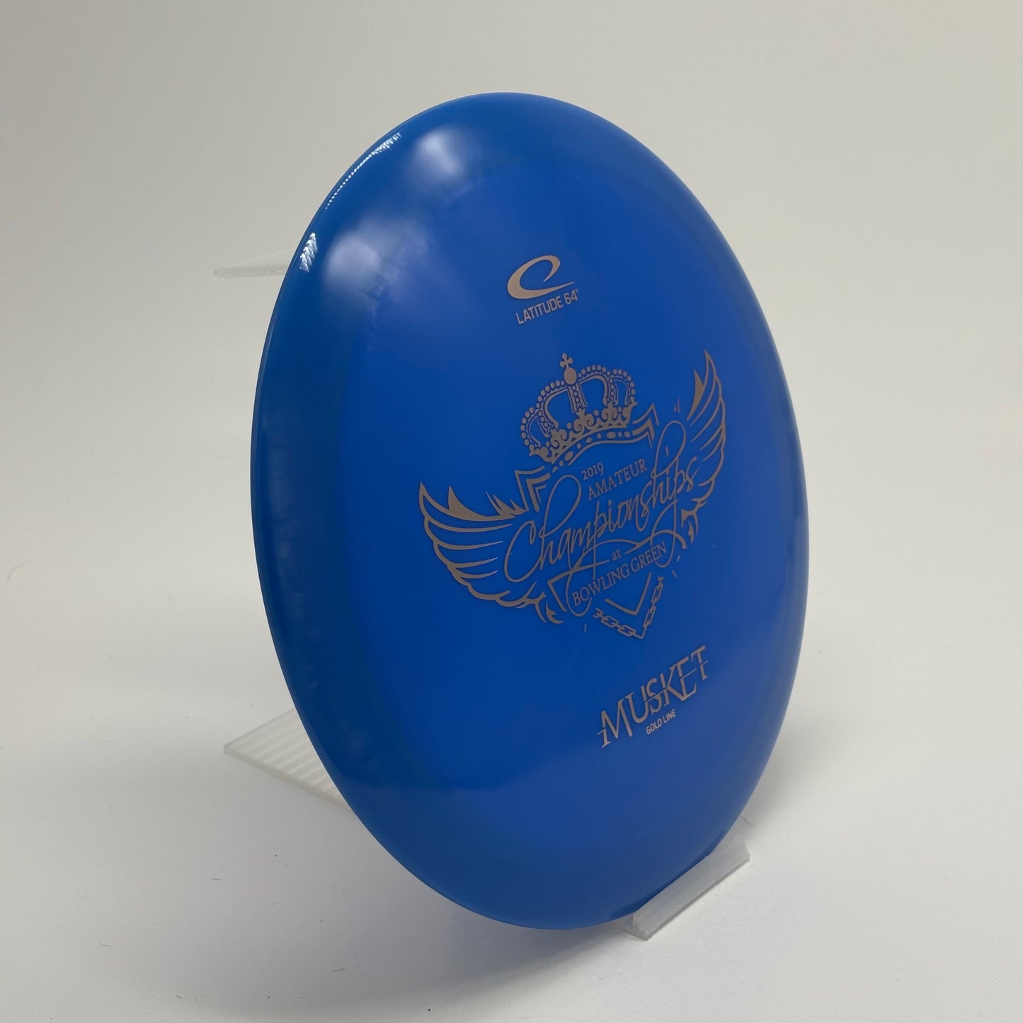Latitude 64 Musket | Gold Line | Large Crest | 2019 Amateur Championships at Bowling Green