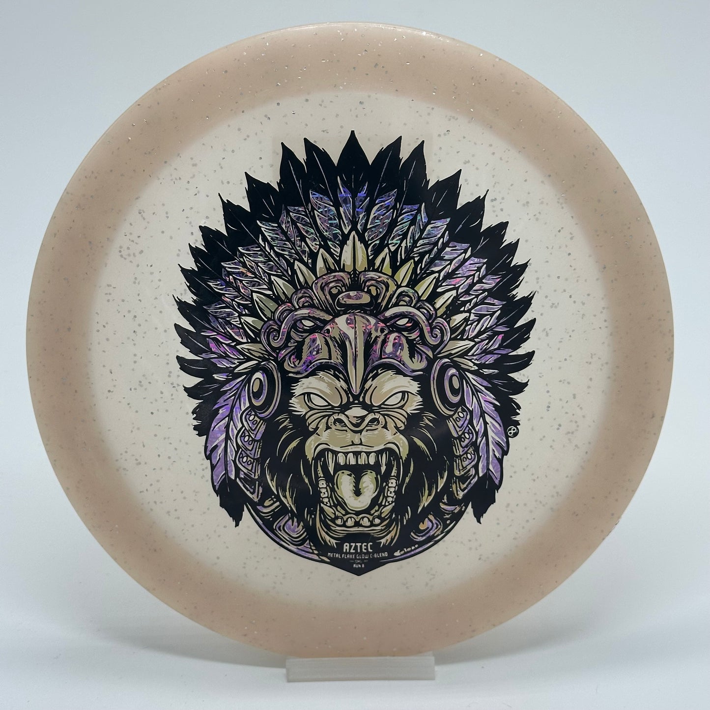 Infinite Discs Aztec | Metal Flake Glow C-Blend | Run 8 | Chimp Chief