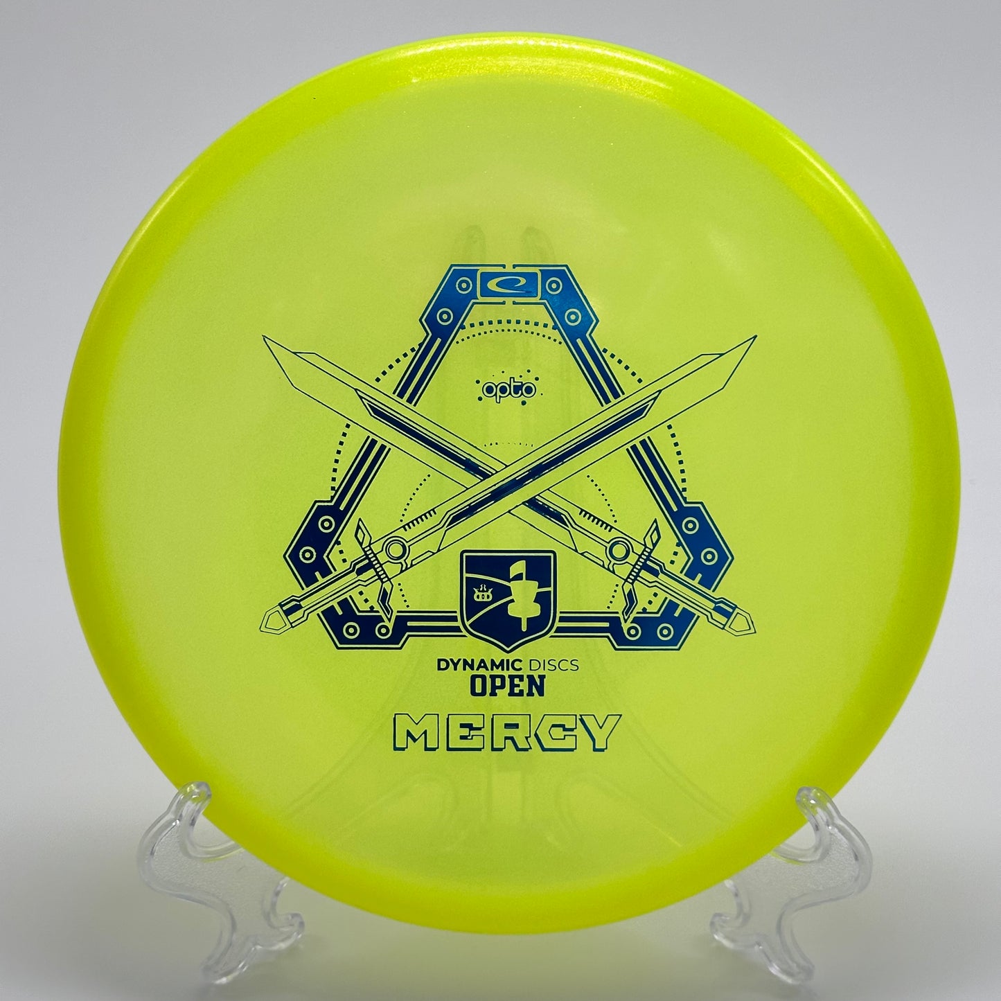 Latitude 64 Mercy | Opto-X Glimmer "Dynamic Discs Open" Cross Swords
