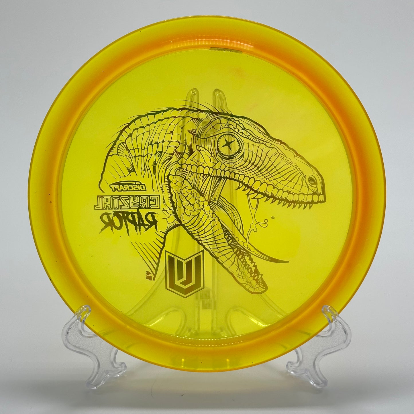 Discraft Raptor | CryZtal Raptor Head Paul Ulibarri USA Stamp