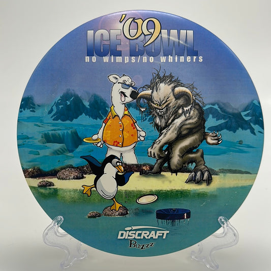 Discraft Buzzz | ESP Super Color 2009 Ice Bowl No Whimps / No Whiners