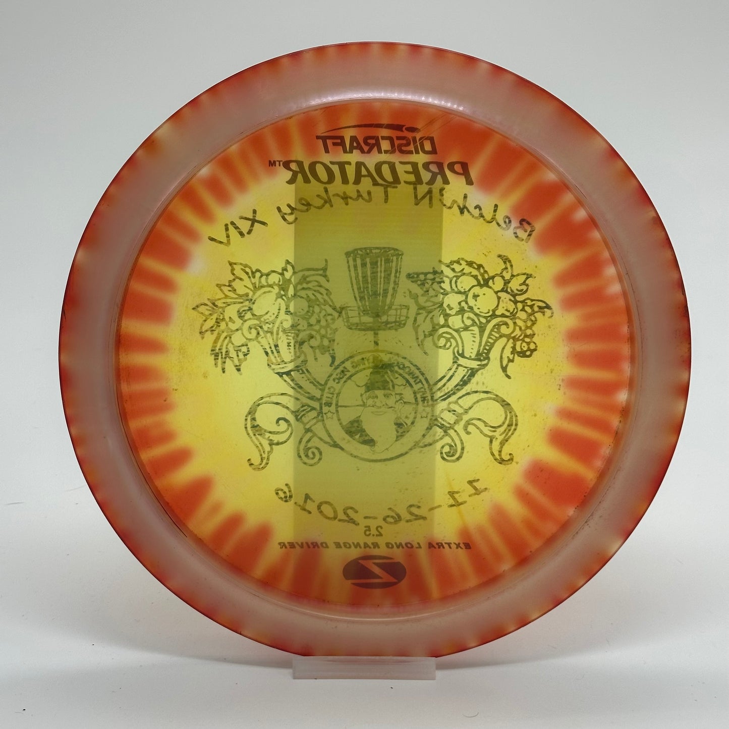 Discraft Predator | Z Fly Dye | PFN Belch'n Turkey 2016