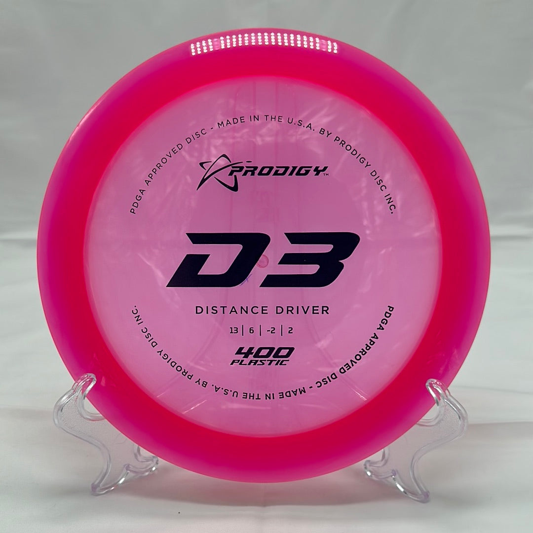 Prodigy D3 400 Russell Disc Golf