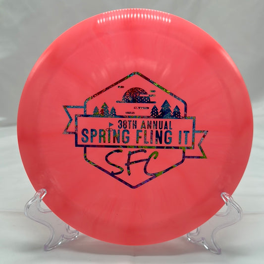 Dynamic Discs Raider | Fuzion Burst "38th Spring Fling It SFC" Party Time Stamp
