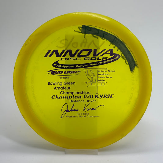 Used | Innova Valkyrie | Champion | Juliana Korver Five Time 5x World Champion | PFN Patent