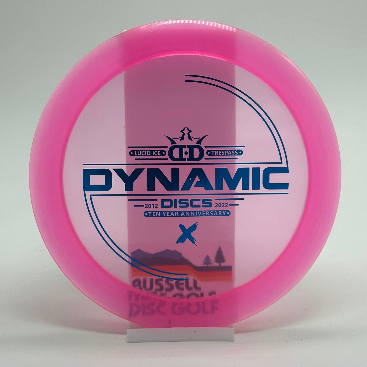 Used | Dynamic Discs Trespass | Lucid Ice | 2022 Ten-Year Anniversary