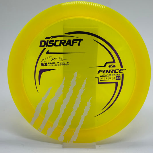 Discraft Force | Z | 5 Claw Paul McBeth 5x World Champion
